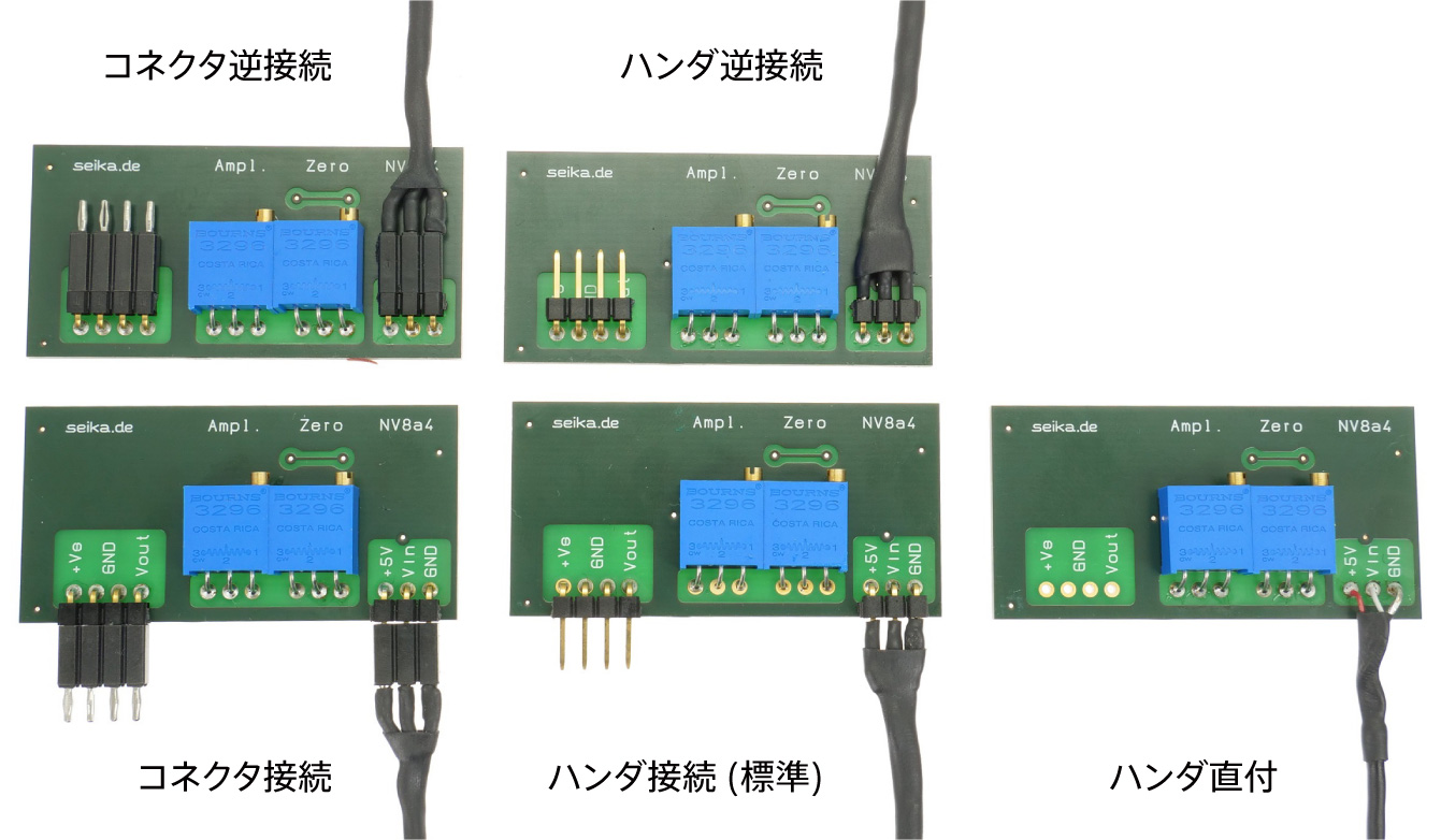 シグナルコンディショナ接続図